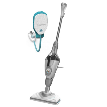 Mop parowy Black & Decker Steam-Mop + SteaMitt, pojemność 0,5 l, moc 1600 W, kolor szary