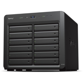 Expansion unit Synology DX1222; Tower; 12x (3.5"/2.5" SATA HDD/SSD) (dla DS3622xs+, DS2422+)