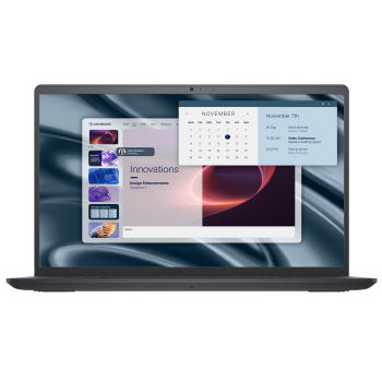 Dell Pro 15 Essential PV15255 Ryzen 5 7520U 15.6"FHD 250nits 8GB LPDDR5 SSD512 Radeon 610M Cam720p FgrPr WLAN+BT BcklKb 41Wh W11Pro Carbon Black 3Y Pr