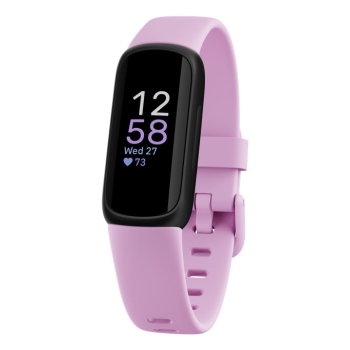 Fitbit Inspire 3 Lilac Dream - Opaska sportowa monitorująca zdrowie i aktywność