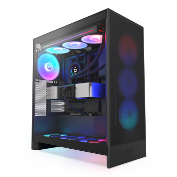 NZXT OBUDOWA H7 FLOW RGB MIDI TOWER Z OKNEM CZARNA (2024)