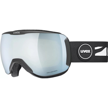 Uvex Downhill 2100 CV gogle do sportów zimowych Czarny Unisex Biały Soczewka sferyczna