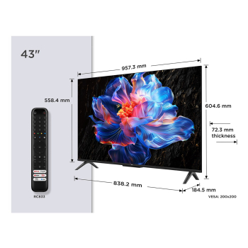 Telewizor 43" TCL 43P6K