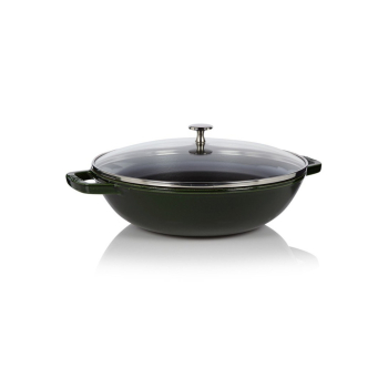 Staub 1312923 patelnia Wok/Patelnia do mieszania Okrągły