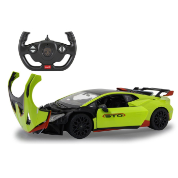 Jamara RC Auto Lamborghini Huracan STO 1:14 2,4GHz grĂĽn