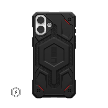 UAG Monarch Pro - obudowa ochronna do iPhone 16 Plus kompatybilna z MagSafe (kevlar black)