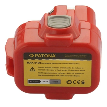 PATONA Akumulator do Makita 9001, 9100A, 2500mAh, 9,6V Ni-MH
