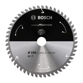 BOSCH PIŁA STANDARD.ALU ACCU 160x20x52z