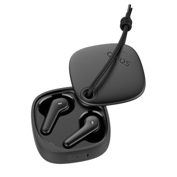 SAVIO SŁUCHAWKI BEZPRZEWODOWE BLUETOOTH 5.3 Z MIKROFONEM, ENC, QC TWS-11