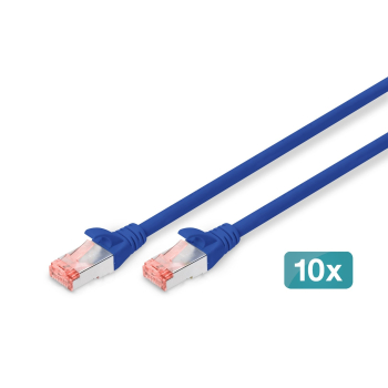 Digitus Kabel krosowy CAT 6 S/FTP, 10 sztuk