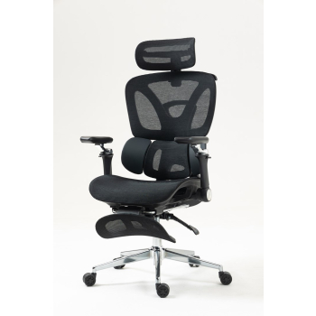 Activejet Fotel biurowy Ergonomiczny YK848 czarny