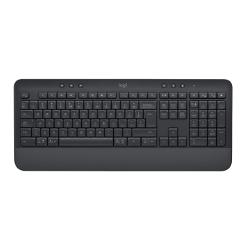 Logitech Signature K650 klawiatura Biuro Bluetooth QWERTY Amerykański międzynarodowy Grafitowy