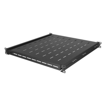 LANBERG WYSUWANA PÓŁKA DO SZAF RACK 19" 500MM CZARNA (1U/445X500MM UDŹWIG DO 35KG, MONTAŻ 4PUNKTOWY)