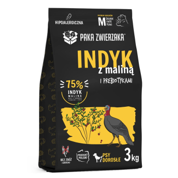 Paka Zwierzaka Seventh Heaven Indyk z maliną ''M'' 3kg
