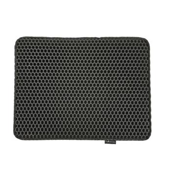 DIAMENTIQ Mata pod kuwetę Czarny prostokąt 40x50