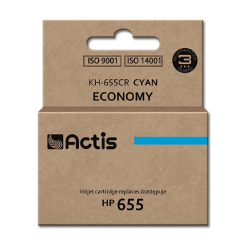 Actis KH-655CR Tusz (zamiennik HP 655 CZ110AE; Standard; 12 ml; niebieski)