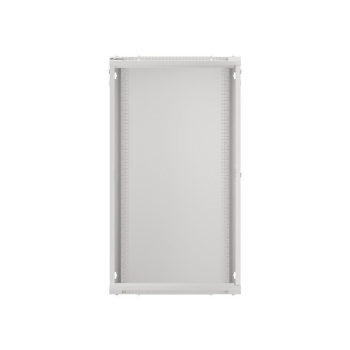 Szafa jednosekcyjna Lanberg WF01-6622-10S (22U; 1080mm / 600mm / 600 mm; wisząca; Szklane; 19''; kolor szary)