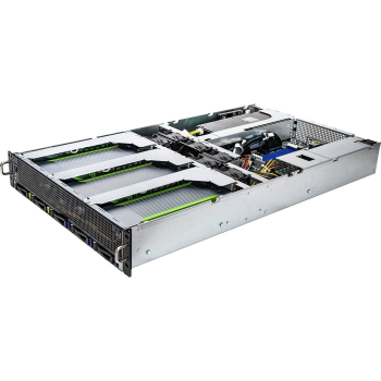 Platforma ASRock Rack (2U) AMD Epyc 7002/7003 (5xSFF, 2x10GbE,  Red. PSU, IPMI)