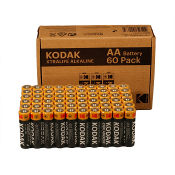 KODAK BATERIE ALKALICZNE XTRALIFE AA LR6 X 60 SZT.