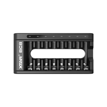 XTAR ŁADOWARKA DO AKUMULATORÓW R03 / AAA ORAZ R6 / AA LI-ION 1,5V / NIMH BC8