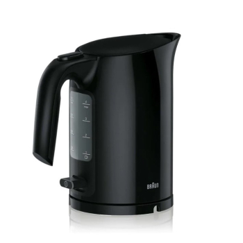 Braun WK 3000 BK czajnik elektryczny 1 l Czarny 2200 W