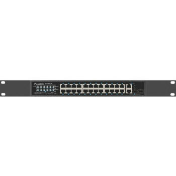 LANBERG SWITCH RACK 19" RSFE-24P-2C-360 24X 100MB POE+/2X COMBO GIGABIT 360W