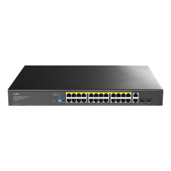 GS1026PS2 Switch 24-GbE PoE z 2 portami Uplink GbE i 2 Uplink SFP CUDY