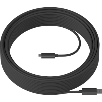 Logitech 939-001802 kabel USB USB 3.2 Gen 2 (3.1 Gen 2) 25 m USB A USB C Grafitowy