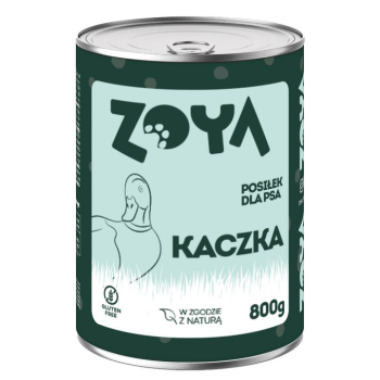 ZOYA Kaczka – puszka - Karma mokra dla psów - 800g