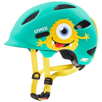Kask rowerowy dla dzieci Uvex Oyo Style - monster lagoon matt rozmiar: 50_54_cm