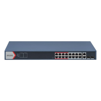SWITCH POE DS-3E1318P-EI 16-PORTOWY SFP Hikvision