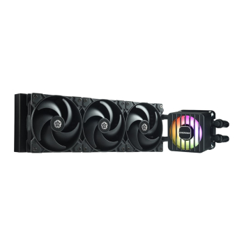Enermax LIQMAXFLO SR ELC-LMF360-SF - Procesorowy system chłodzenia cieczą - ARGB - Rozmiar radiatora: 360mm - (dla: gniazda LGA115x, LGA1200, LGA1366,