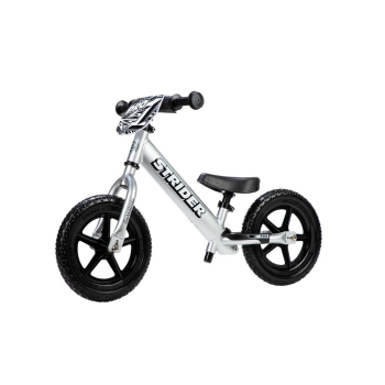 Strider Rowerek Biegowy 12" PRO Silver Srebrny ST-P4SI