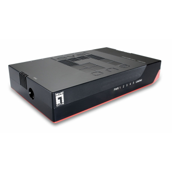 LevelOne Switch  5xGE                      unmanaged Plastik