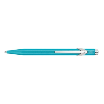 Caran d’Ache Długopis szwajcarski 849 Colormat-X, kolor turkusowy.