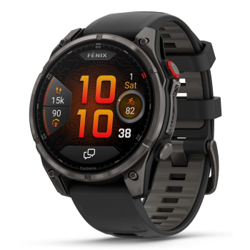 Zegarek sportowy Garmin fenix 8 PRO 47mm AMOLED Sapphire Carbon Gray