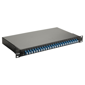 Equip LWL-SpleiĂźkasten 24-Port LC-Duplex OS2 1U komplett  sw