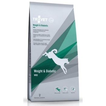 TROVET Weight & Diabetic WRD z kurczakiem - sucha karma dla psa - 3 kg