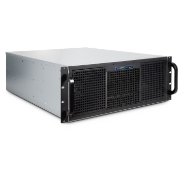 Inter-Tech 4U 40255 Rack Czarny, Szary