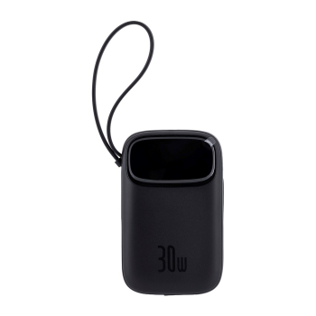 Powerbank Baseus Qpow 2 10000mAh 30W 2xUSB-C (czarny)