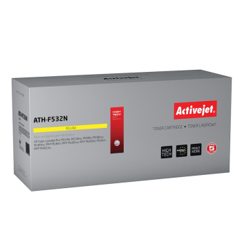 Activejet ATH-F532N Toner (zamiennik HP 205A CF532A; Supreme; 900 stron; żółty)