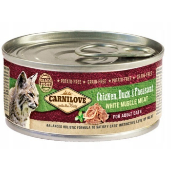 CARNILOVE WMM CHICKEN, DUCK & PHEASANTFOR 100 g