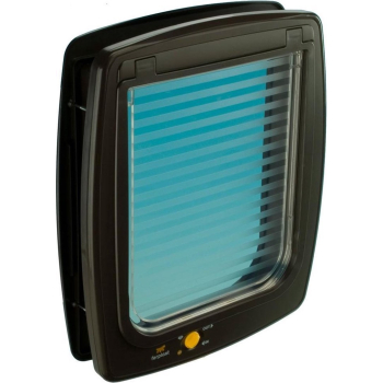 FERPLAST SWING 15 - drzwiczki dla dużych psów, brązowe