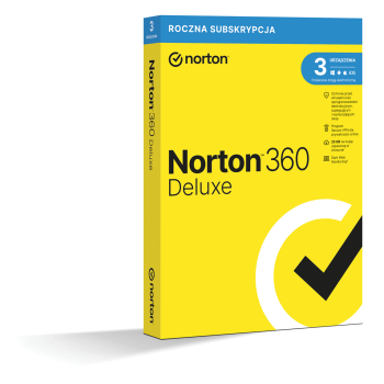 Norton 360 Deluxe 3D/12M ESD (NIE WYMAGA KARTY)