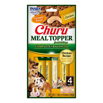 INABA DOG MEAL TOPPER CHICKEN 4x14g 56g