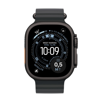 Pasek Ocean Apple Watch Ultra 49mm czarny / titan