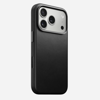 NOMAD Traditional Leather Case - skórzane etui do iPhone 17 Pro kompatybilne z MagSafe (black)
