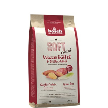 BOSCH SOFT MAXI Bawół Wodny Bataty - sucha karma dla psów - 12,5kg