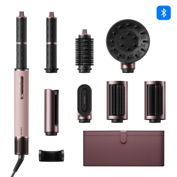 Dreame Airstyle Pro HI 8'i 1 Arada Saç Kurutma ve Şekillendirme Seti Pembe Zestaw do stylizacji włosów Airflow