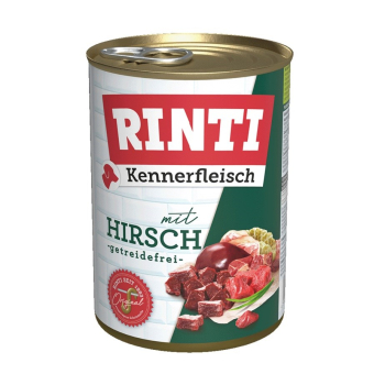 RINTI Kennerfleisch Jeleń puszka 400 g